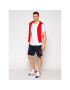 Champion Тишърт Small C Logo 214674 Бял Custom Fit - Pepit.bg