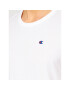 Champion Тишърт Small C Logo 214674 Бял Custom Fit - Pepit.bg