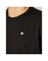 Champion Тишърт Small C Logo 214674 Черен Custom Fit - Pepit.bg