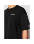 Champion Тишърт Small Script Logo 214282 Черен Custom Fit - Pepit.bg