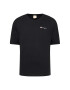 Champion Тишърт Small Script Logo 214282 Черен Custom Fit - Pepit.bg