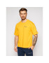 Champion Тишърт Small Script Logo 214282 Жълт Custom Fit - Pepit.bg