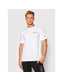 Champion Тишърт Small Script Logo 216480 Бял Comfort Fit - Pepit.bg