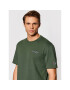 Champion Тишърт Small Script Logo 216480 Зелен Regular Fit - Pepit.bg