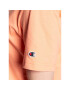 Champion Тишърт Small Script Logo Embroidery 218006 Оранжев Regular Fit - Pepit.bg