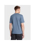 Champion Тишърт Small Script Logo Embroidery 218006 Син Regular Fit - Pepit.bg
