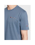 Champion Тишърт Small Script Logo Embroidery 218006 Син Regular Fit - Pepit.bg