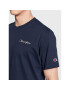 Champion Тишърт Small Script Logo Embroidery 218006 Тъмносин Regular Fit - Pepit.bg