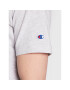 Champion Тишърт University Logo 218351 Сив Regular Fit - Pepit.bg