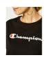 Champion Тишърт Vintage Script Logo 112650 Черен Regular Fit - Pepit.bg