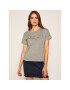 Champion Тишърт Vintage Script Logo 112650 Сив Custom Fit - Pepit.bg