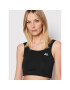 Champion топ Embroidered Patch 114938 Черен Athletic Fit - Pepit.bg
