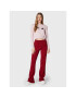 Chiara Ferragni Долнище анцуг 73CBAT04 Бордо Relaxed Fit - Pepit.bg