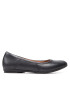 Clarks Балеринки Canebay Plain 261612824 Черен - Pepit.bg