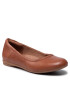 Clarks Балеринки Canebay Plain 261614744 Кафяв - Pepit.bg
