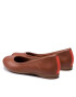 Clarks Балеринки Canebay Plain 261614744 Кафяв - Pepit.bg
