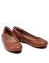 Clarks Балеринки Canebay Plain 261614744 Кафяв - Pepit.bg