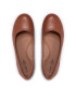 Clarks Балеринки Canebay Plain 261614744 Кафяв - Pepit.bg