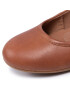 Clarks Балеринки Canebay Plain 261614744 Кафяв - Pepit.bg