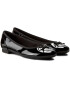 Clarks Балеринки Couture Bloom 261154754 Черен - Pepit.bg