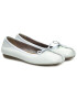 Clarks Балеринки Freckle Ice 203544554 Бял - Pepit.bg