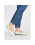 Clarks Балеринки Freckle Ice 203544554 Бял - Pepit.bg