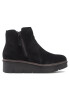 Clarks Боти Airabell Zip 261633104 Черен - Pepit.bg
