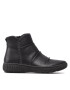Clarks Боти Caroline Rae 261675154 Черен - Pepit.bg