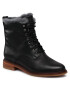 Clarks Боти Clarkdale Lace 261542384 Черен - Pepit.bg