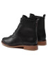 Clarks Боти Clarkdale Lace 261558314 Черен - Pepit.bg