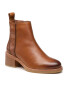 Clarks Боти Cologne Zip 261614854 Кафяв - Pepit.bg