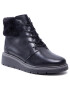 Clarks Боти Leighly Lace 261600704 Черен - Pepit.bg