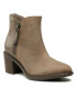 Clarks Боти Scene Zip 261619724 Кафяв - Pepit.bg