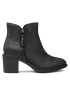 Clarks Боти Scene Zip 261620104 Черен - Pepit.bg