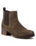 Clarks Боти тип челси Mila Top 261516454 Зелен - Pepit.bg