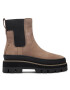 Clarks Боти тип челси Orianna 2 Top 261740654 Бежов - Pepit.bg