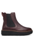 Clarks Боти тип челси Orianna W Up 261748224 Бордо - Pepit.bg