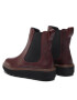 Clarks Боти тип челси Orianna W Up 261748224 Бордо - Pepit.bg