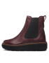 Clarks Боти тип челси Orianna W Up 261748224 Бордо - Pepit.bg