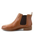 Clarks Боти тип челси Taylor Shine 261186314 Кафяв - Pepit.bg