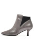 Clarks Боти Violet 55 Up 261747664 Сребрист - Pepit.bg