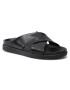 Clarks Чехли Sunder Cross 261479787 Черен - Pepit.bg
