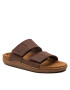 Clarks Чехли Pilton Strap 261658307 Кафяв - Pepit.bg