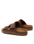Clarks Чехли Pilton Strap 261658307 Кафяв - Pepit.bg