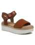 Clarks Еспадрили Lana 261588454 Кафяв - Pepit.bg