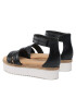 Clarks Еспадрили Lana Glide 261648364 Черен - Pepit.bg