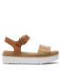 Clarks Еспадрили Lana Shore 26164475 Кафяв - Pepit.bg