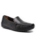 Clarks Мокасини Hamilton Free 261199207 Черен - Pepit.bg