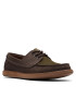 Clarks Обувки Bratton Boat 26172442 Кафяв - Pepit.bg