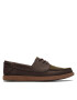 Clarks Обувки Bratton Boat 26172442 Кафяв - Pepit.bg